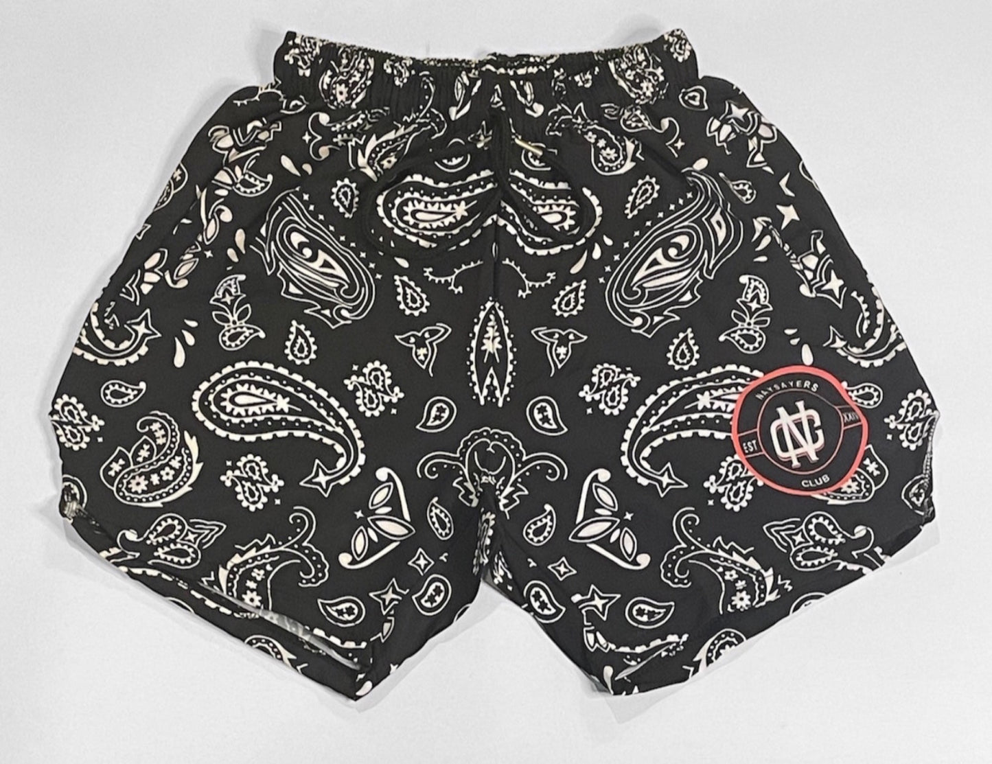 Black Mamba Bandana Shorts